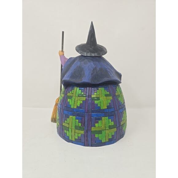 Jim Shore 2004 Let The Magic Begin Halloween Witch Cat Heartwood Creek JS1 - Picture 5 of 8